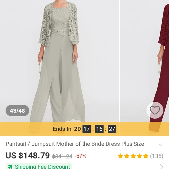 Mother-of-the-Bride Pant Suit - Picture 6 of 6